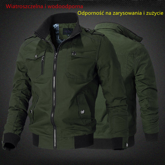 【M-5XL】 2024 Nowa męska kurtka wojskowa 3848158