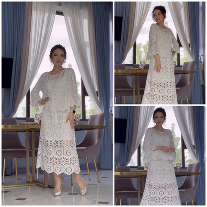 🔥Vânzare fierbinte🔥😍 【S-5XL】2024 nowa elegancka i wygodna sukienka--3713807