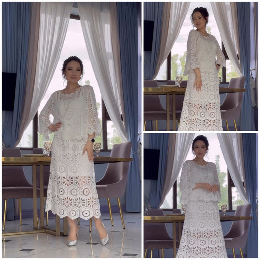 🔥Vânzare fierbinte🔥😍 【S-5XL】2024 nowa elegancka i wygodna sukienka--3713807