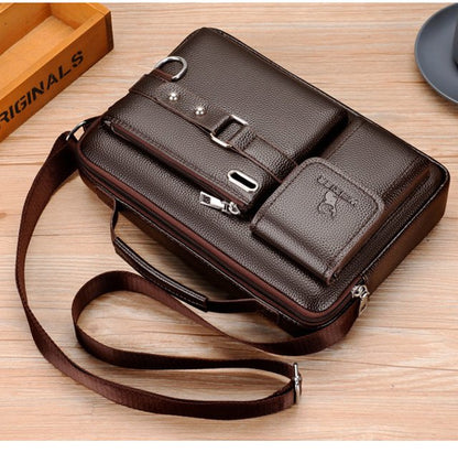 【🔥Zniżka ograniczona czasowo 50%】🤵🤵 Modna i wysokiej klasy torba na ramię dla mężczyzn-3897619