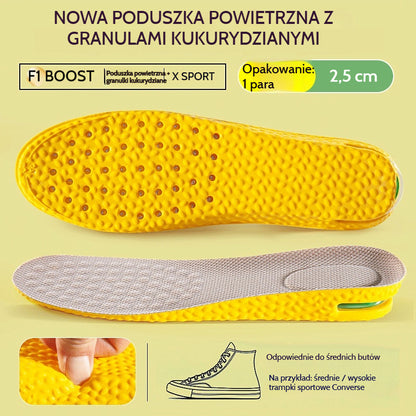 💥【Kup jeden, drugi gratis】2 pary za jedyne 99 zł 👟Wygodne wkładki do butów z poduszką powietrzną i efektem podwyższenia 📈