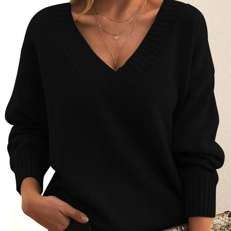 🔥42% zniżki na czas ograniczony🔥[S-3XL] Nowa kolekcja zimowa 2024, stylowy retro damski sweter V-neck, ciepły i casualowy.3836528