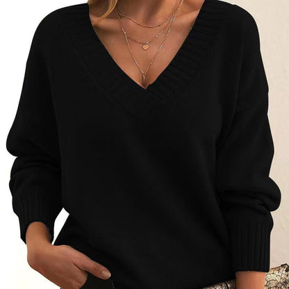 🔥42% zniżki na czas ograniczony🔥[S-3XL] Nowa kolekcja zimowa 2024, stylowy retro damski sweter V-neck, ciepły i casualowy.3836528