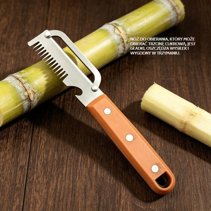 💥【Kup 1, weź 1 za darmo】💥🔪 Wielofunkcyjne urządzenie tnąco-obierające ze stali nierdzewnej 🧅