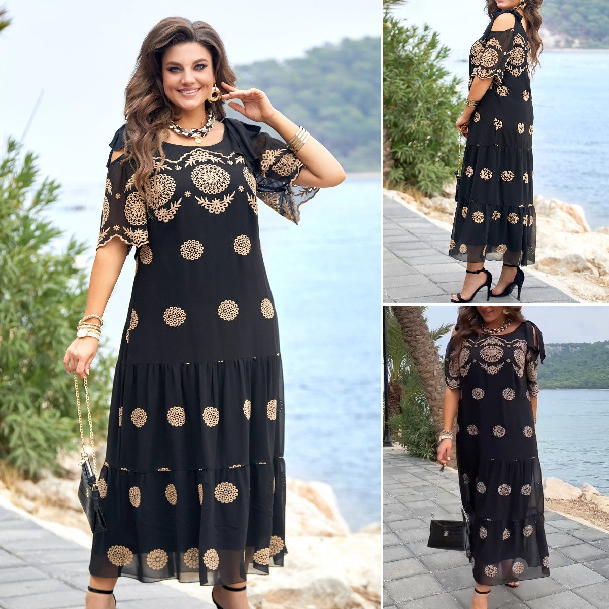 【S-5XL】🥰2024 nowa elegancka sukienka, wygodna i wysokiej jakości