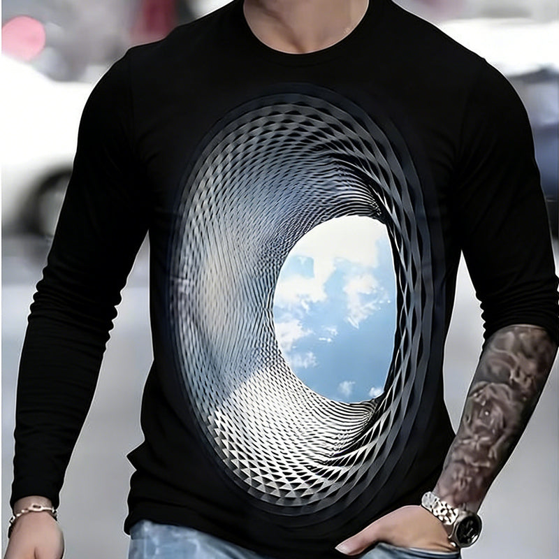 🌀👕【S-5XL】Pánsky top s 3D digitálnou potlačou