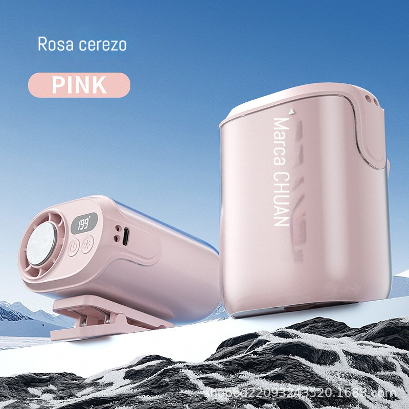 🌀 Ventilator bez upotrebe ruku s LED zaslonom, integriranom kopčom i 199 podesivim razinama