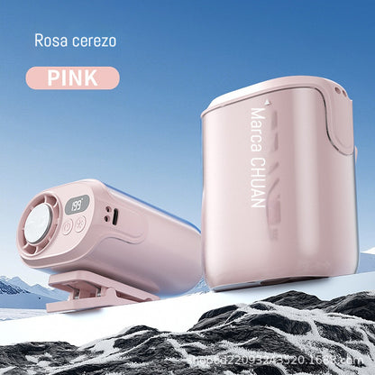 🌀 Ventilator bez upotrebe ruku s LED zaslonom, integriranom kopčom i 199 podesivim razinama