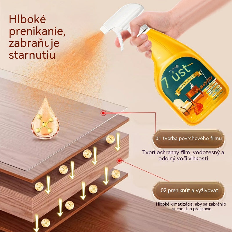 🔥✨【50% zľava】Vysokoúčinný čistiaci a bieliaci sprej na drevo