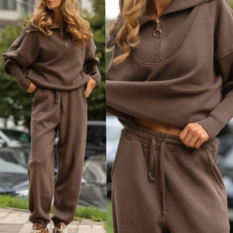 💥 💖 【bluza + spodnie】2024 nowa kolekcja na jesień/zimą, wysokiej jakości damski zestaw sportowy