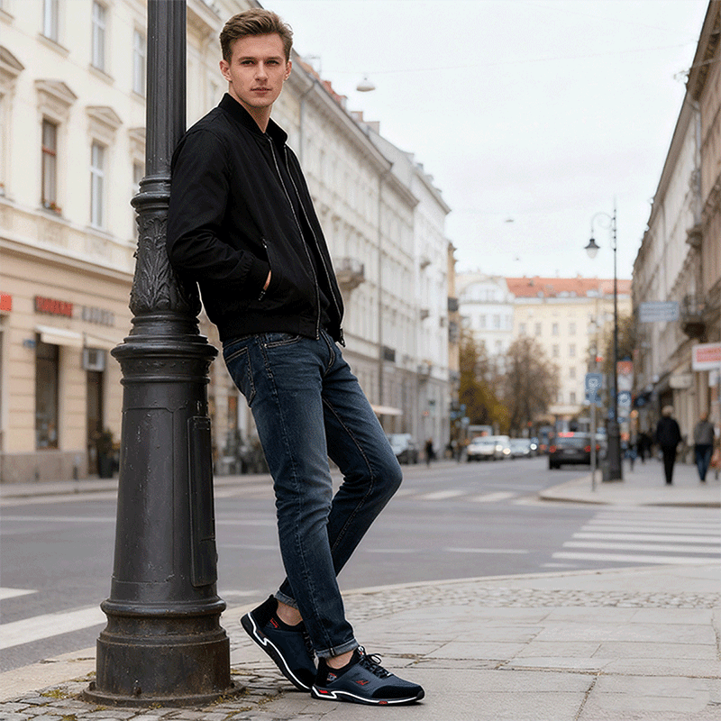 👞 Muške prozračne poslovne kožne cipele ✅ Zaštita od neugodnih mirisa ✅ Mekana kožna potplata ✅ Modne i univerzalne