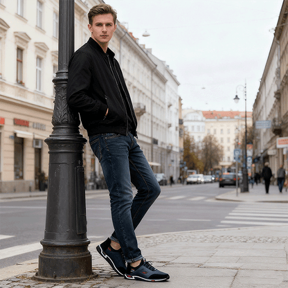 👞 Muške prozračne poslovne kožne cipele ✅ Zaštita od neugodnih mirisa ✅ Mekana kožna potplata ✅ Modne i univerzalne