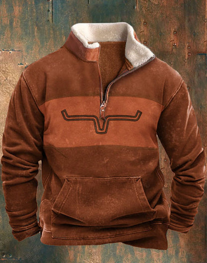 👕【35% POPUSTA】【S-4XL】2025 Jesensko-zimski muški moderan topao džemper s dugim rukavima i 3D printom