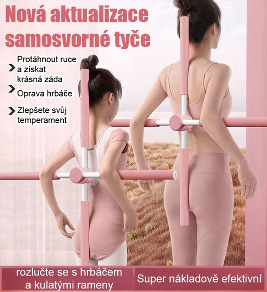 💖✨🌹【50% OFF】Kij do ćwiczeń postawy otwierania pleców dla dzieci, pozycja skrzyżowana, joga z otwieraniem pleców