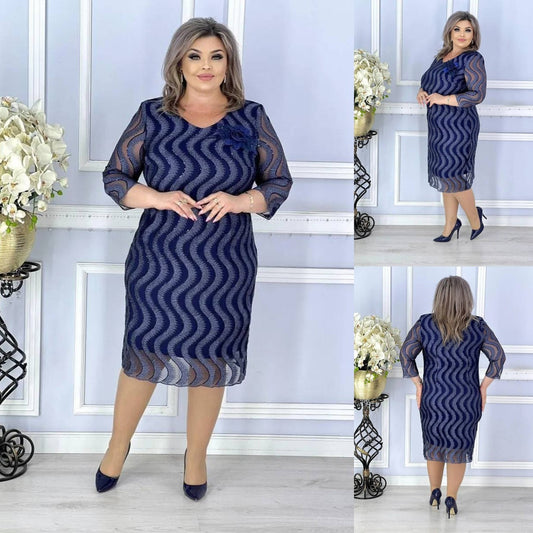 💙🌸【🏆Bestseller】Wysokiej jakości elegancka sukienka