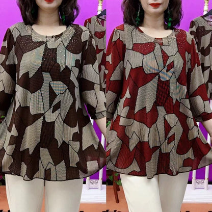 2025 de primăvară noi de marime mare la modă largi topuri de slăbit