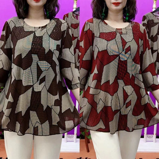 2025 de primăvară noi de marime mare la modă largi topuri de slăbit