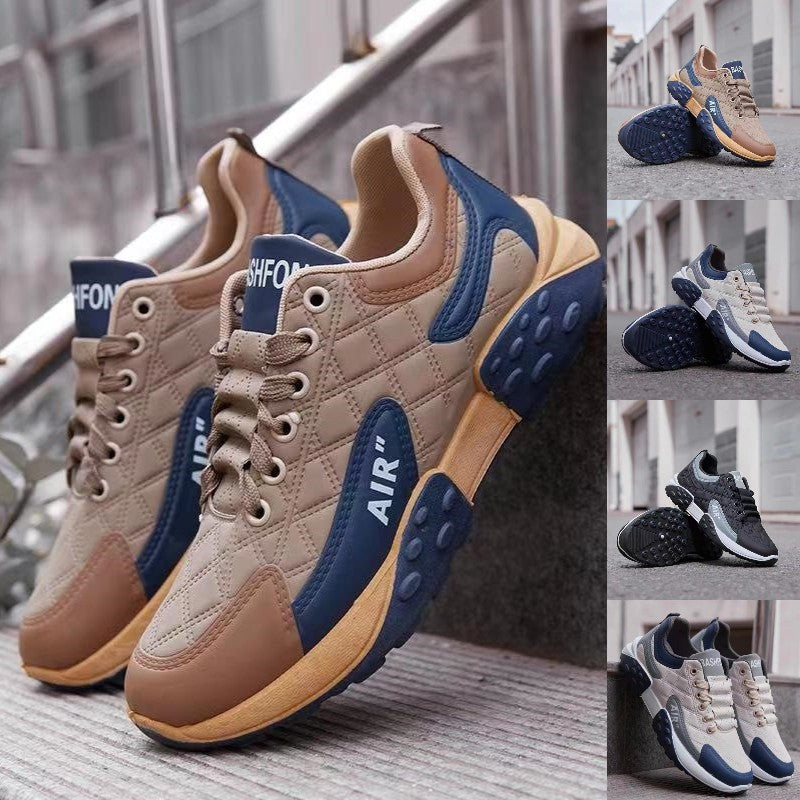【39-44】 2024 Męskie buty na co dzień z prawdziwej skóry 3722217