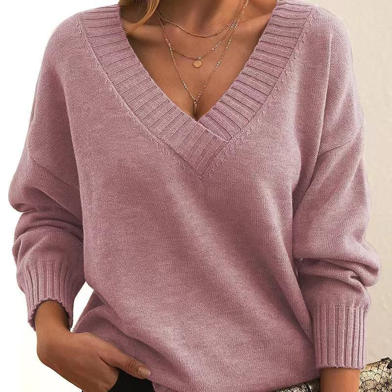 🔥42% zniżki na czas ograniczony🔥[S-3XL] Nowa kolekcja zimowa 2024, stylowy retro damski sweter V-neck, ciepły i casualowy.3836528