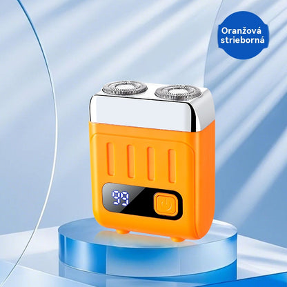 🔈🔈55% zľava 🏆 Mini elektrický holiaci strojček pre mužov ⚡ Perfektné holenie!