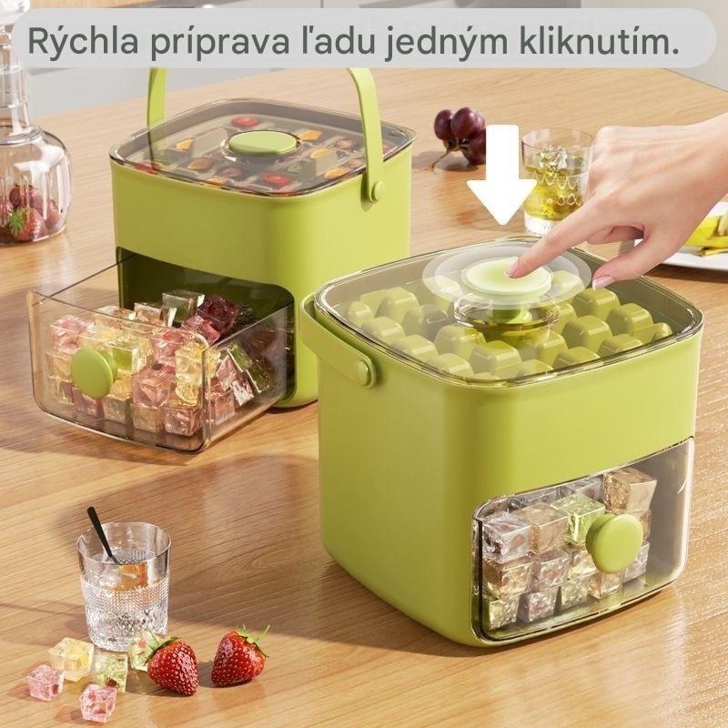 💞Predaj presiahol 50 000! 💥🥤🧊 50% zľava! Výrobník ľadu s funkciou skladovania ľadu: vyrobí 48 kociek ľadu naraz, nepriepustné veko 🏖️✅