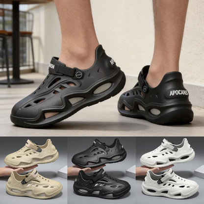 👟👍【38-45】Męskie sandały plażowe i do wody z zabudowanymi palcami – wyjątkowa amortyzacja i komfort niczym chodzenie po chmurach.