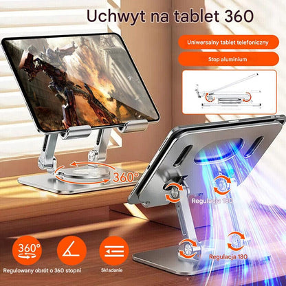 💻【Zimowa zniżka 49%】Aluminiowy obrotowy stojak na laptopa