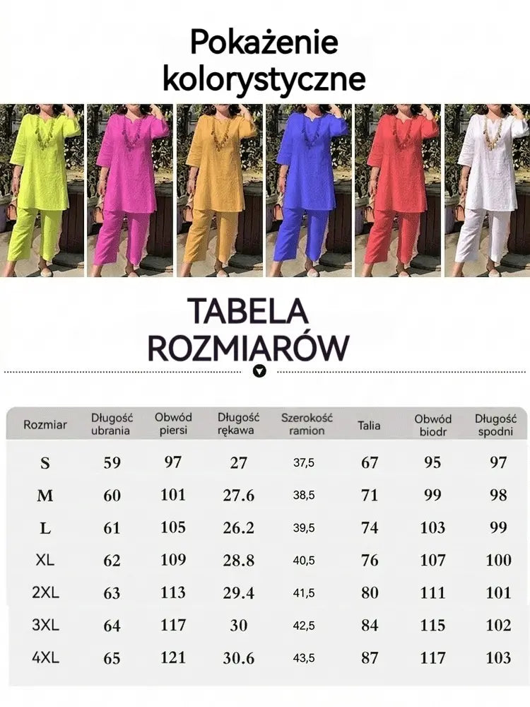 Nowa modna letnia sukienka jednobarwna z długimi rękawami, w etnicznym stylu, z charakterem, idealna na podróże i do pracy