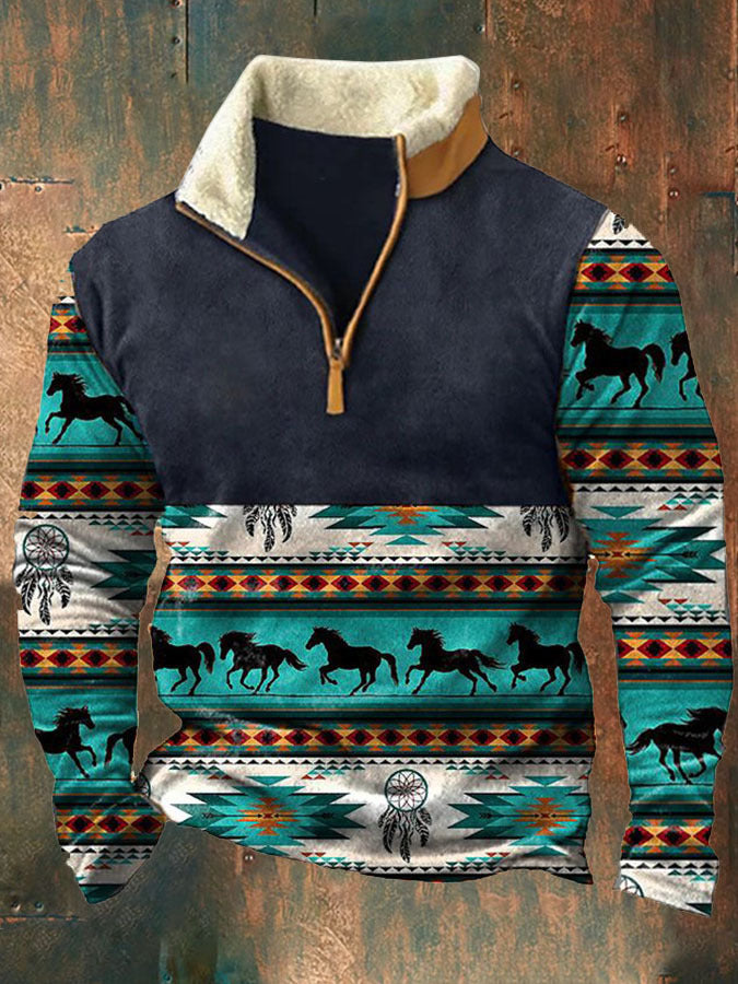 🧥❄️【Limitovaná zľava 50%】2025 Pánska módna jesenná a zimná teplá mikina s dlhým rukávom a 3D potlačou