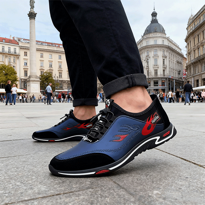👞 Muške prozračne poslovne kožne cipele ✅ Zaštita od neugodnih mirisa ✅ Mekana kožna potplata ✅ Modne i univerzalne