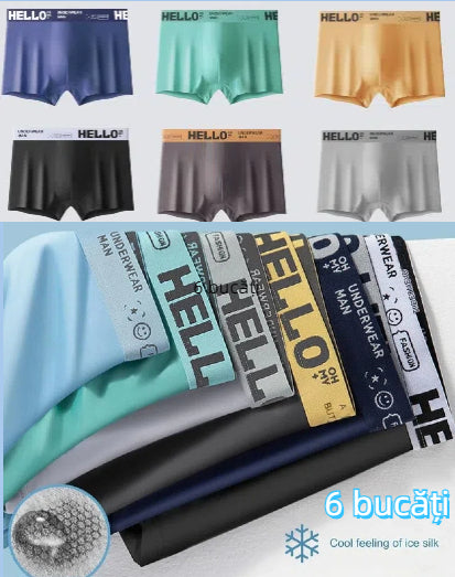 🛒 🩲【6 sztuk】Nowa, miękka i wygodna bielizna antybakteryjna dla mężczyzn