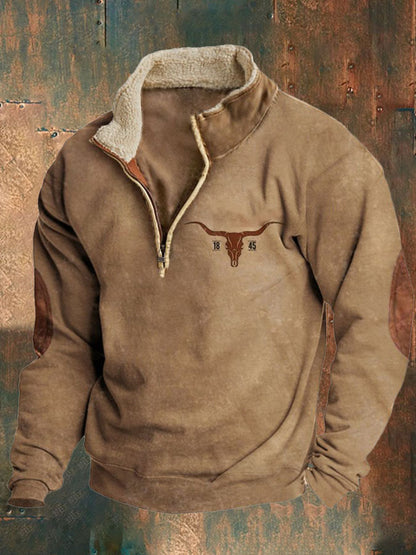 👕【35% ZNIŻKI】【S-4XL】Modny męski sweter z długim rękawem i nadrukiem 3D na jesień i zimę 2025