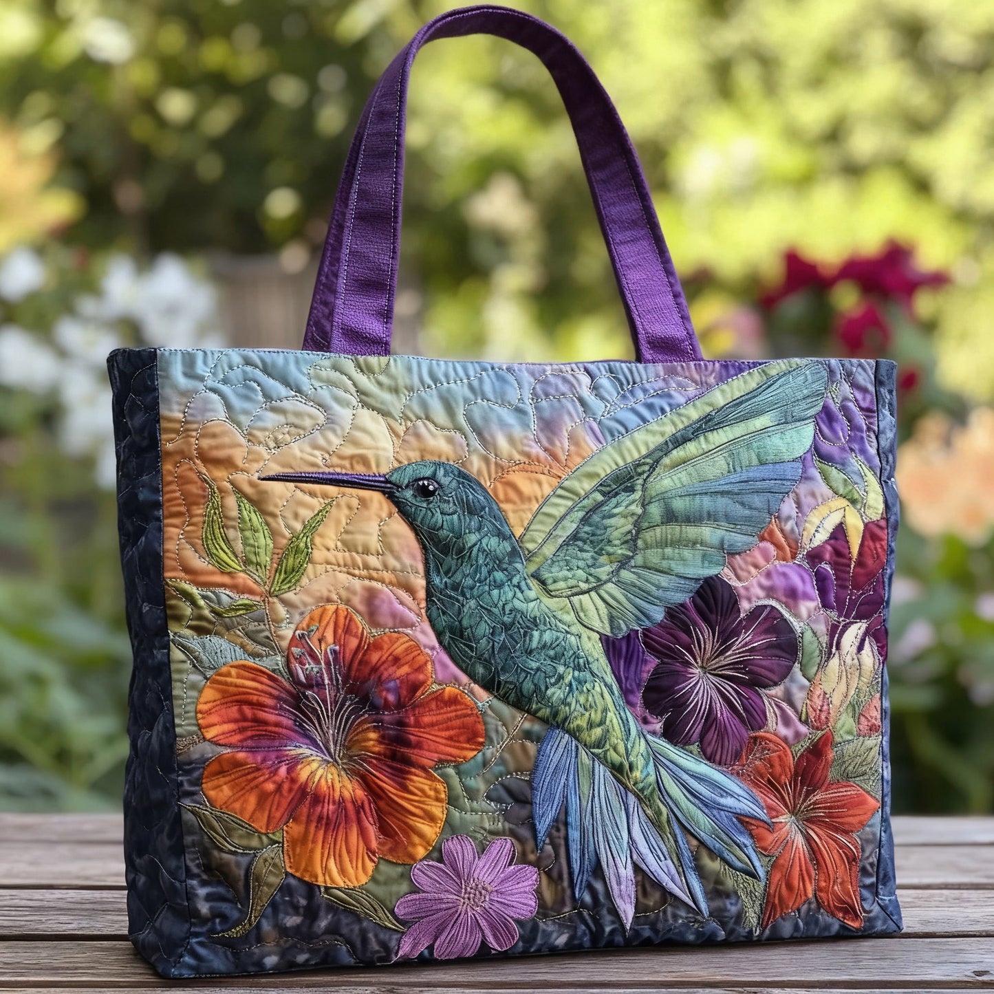 👜【Plaćanje pouzećem✨】🌷Velika torba s vezom i cvjetnim uzorkom