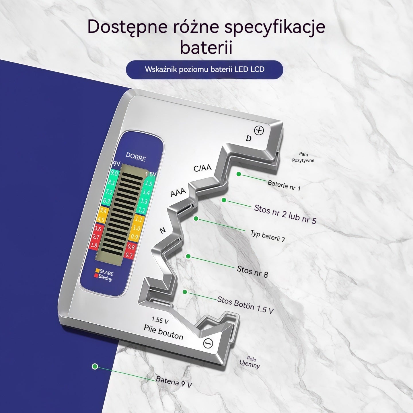 ⚡Testery baterii ułatwiają Ci życie