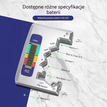 ⚡Testery baterii ułatwiają Ci życie