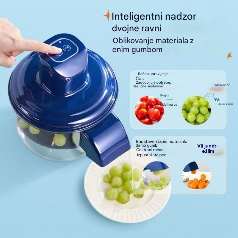 ⏳Časovno omejena ponudba: Prozoren električni lupilec sadja in zelenjave 🍇🧄 Izkoristite 49 % popust ⏰
