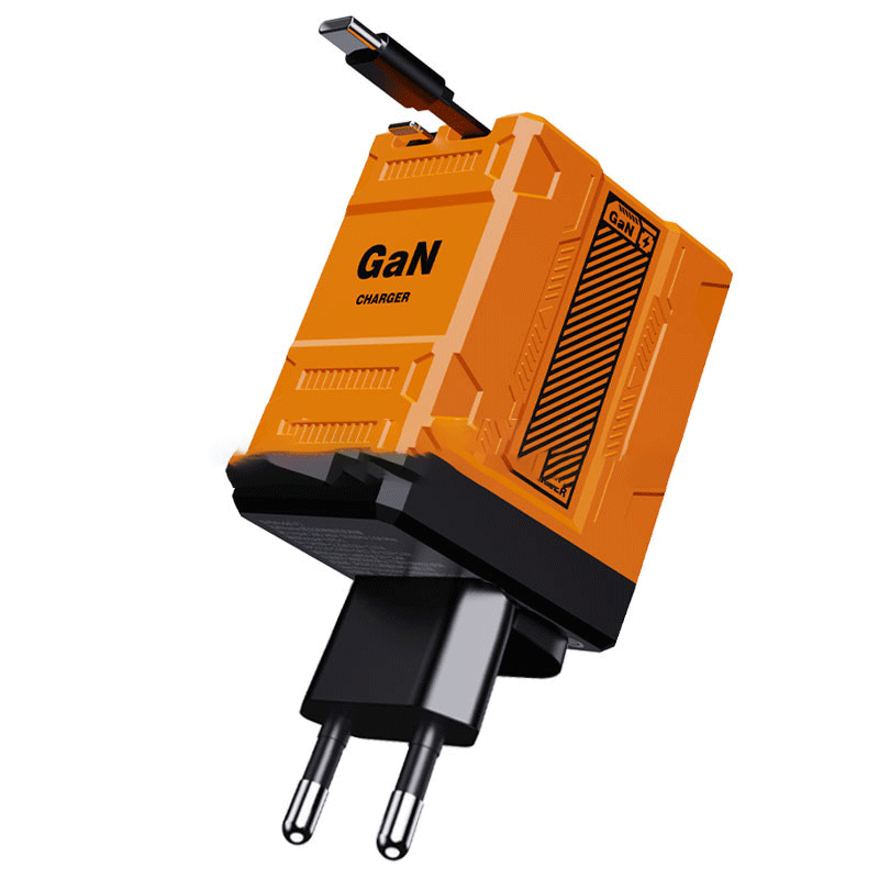 ⚡Szybka ładowarka 2w1 120W GaN, kompatybilna z iPhone, telefonami i tabletami
