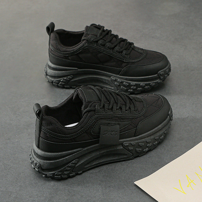 Oferta ograniczona czasowo💗【35-40】Nowe damskie buty typu "dad shoes" na grubej podeszwie, buty casualowe (wysokość podeszwy 5 cm)