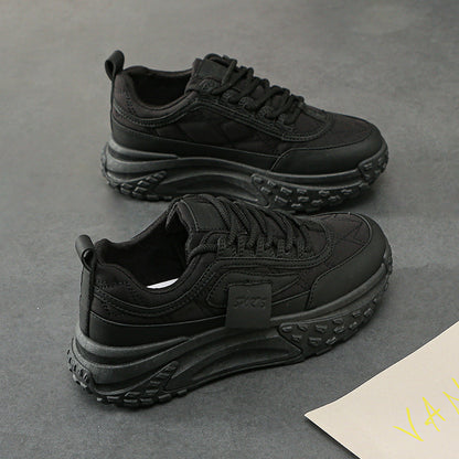 Oferta ograniczona czasowo💗【35-40】Nowe damskie buty typu "dad shoes" na grubej podeszwie, buty casualowe (wysokość podeszwy 5 cm)