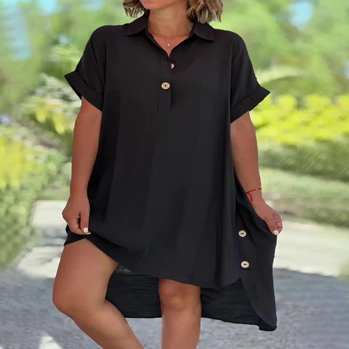 🔥👗【Gorąca sprzedaż🏆】【S-5XL】Wysokiej jakości, lekka i oddychająca modna sukienka. 3655162