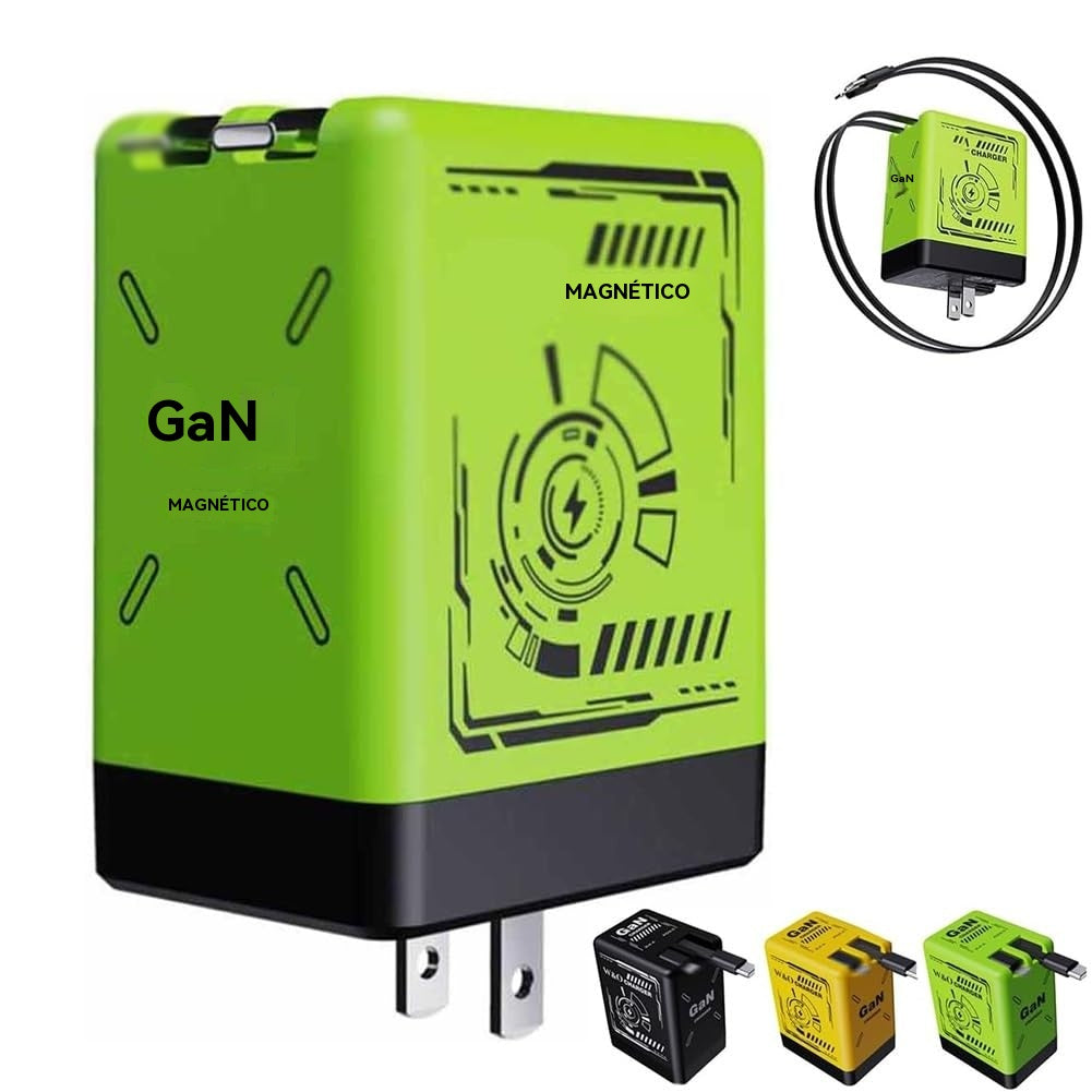 ⚡Szybka ładowarka 2w1 120W GaN, kompatybilna z iPhone, telefonami i tabletami