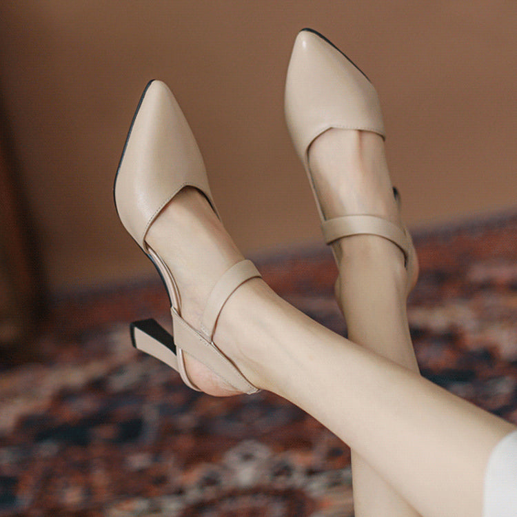 Letnie eleganckie szpilki✨Miękkie i wygodne✅Stabilne i antypoślizgowe✅Bez zmęczenia i bez ucisku na palce