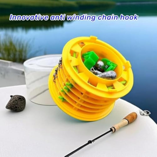 🐟【Cumpărați unul obțineți unul gratuit】2025 Cele mai noi cârlige de pescuit Tandem Anti-tangle cu organizator3879172