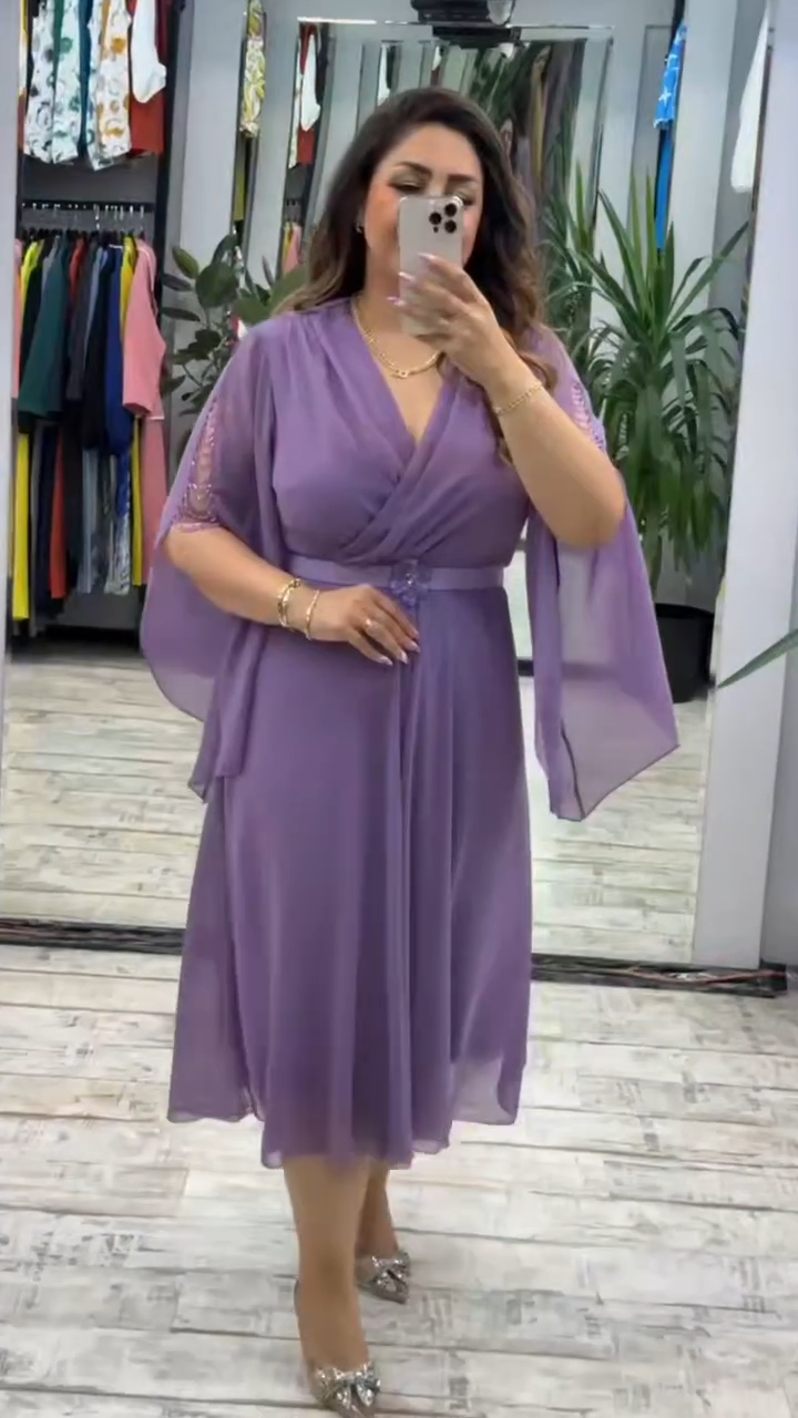 👗🌹【50% zniżki】💥【S-5XL】Nowa letnia sukienka modna, przędzona tkanina, lekka i przewiewna, klasyczny design, elegancka i prosta