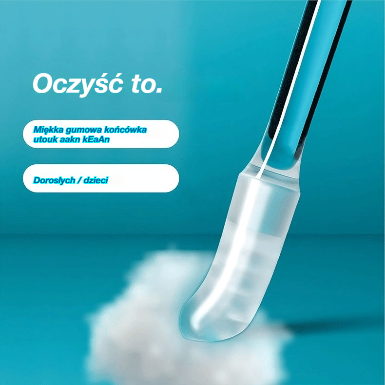 🔥 -50% ZNIŻKI 🔥 👂 Skuteczne Usuwanie Woskowiny | Nowy Specjalny Czyścik do Uszu