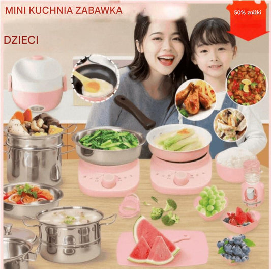 🎁【Najlepszy prezent dla dzieci】🍳 Miniaturowa zabawka kuchenna dla dzieci