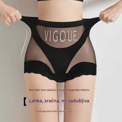 🔥🩲【Kupite 3, dobite 3 gratis】🩲 50 % popusta - antibakterijsko oblikovalno spodnje perilo z visokim pasom, učinkovito nadzoruje trebušno maščobo