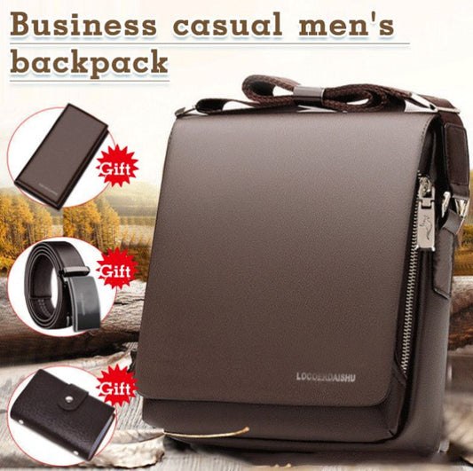 🔥Kup 1, a 3 otrzymasz gratis🔥Męska torba na ramię Business Casual Bag [Oferta ograniczona czasowo]--3722007