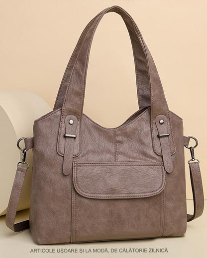 📢👜Nová dámská kožená kabelka přes rameno z pravé hovězí kůže -