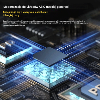 🍷 Wysokoprecyzyjny przenośny alkomat – Sprawdź poziom przed jazdą